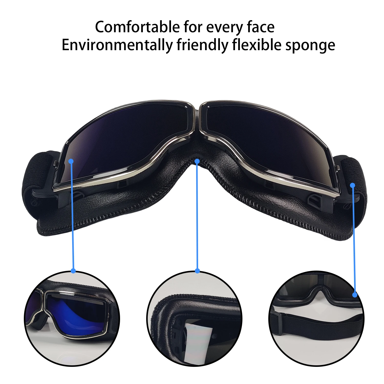 Motorcycle Glasses - Windproof - đánh giá và giá Motorcycle Gear Vintage