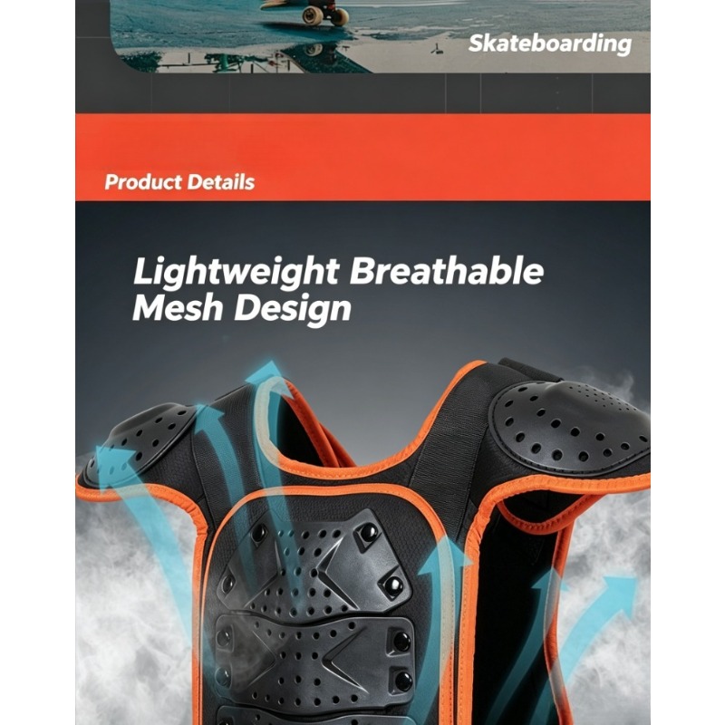 Child Motocross Back Chest  Yo - đánh giá và giá Motorcycle Gear Youth