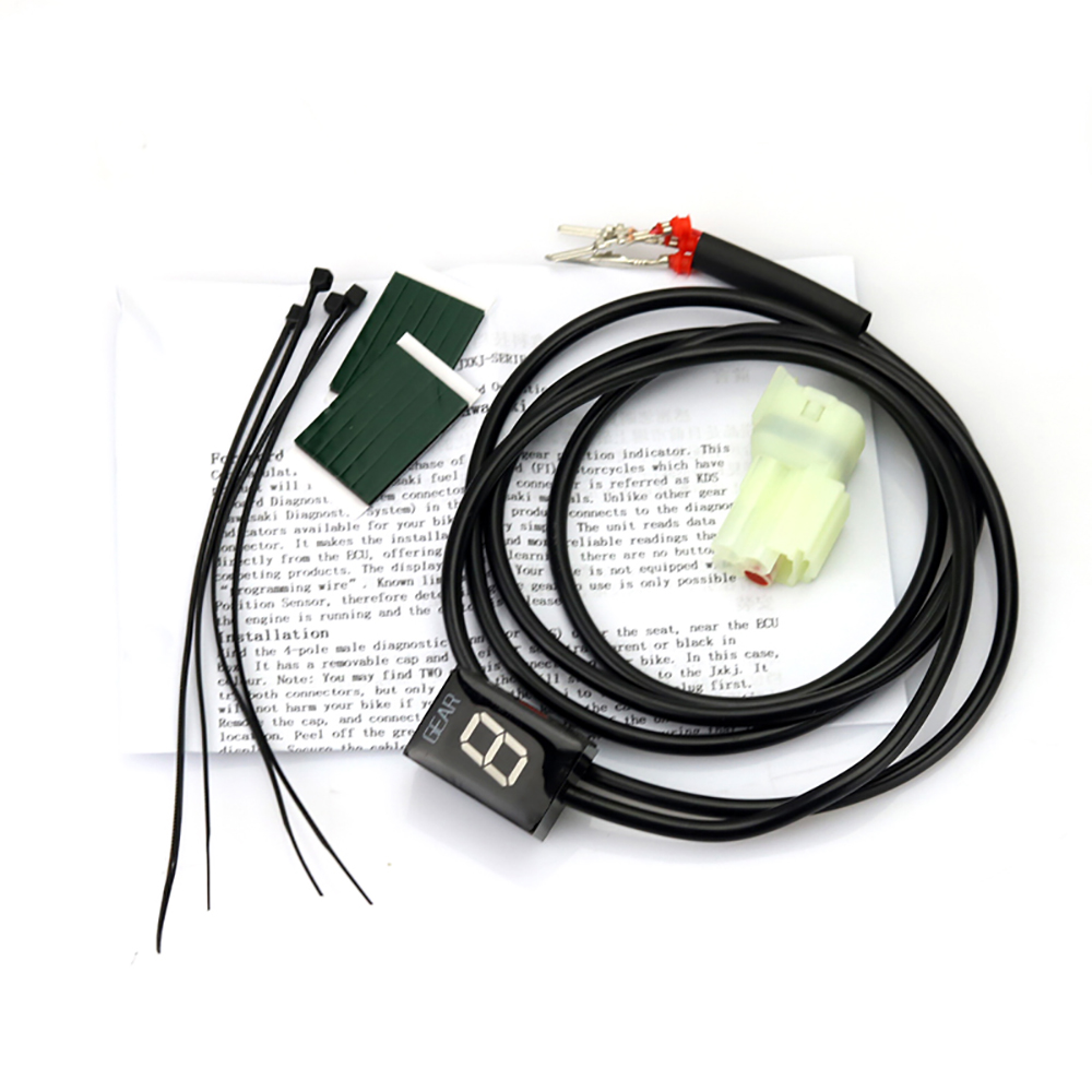 Bánh Răng Báo Kawasaki ZX6R ZX - đánh giá và giá Motorcycle Gear Display
